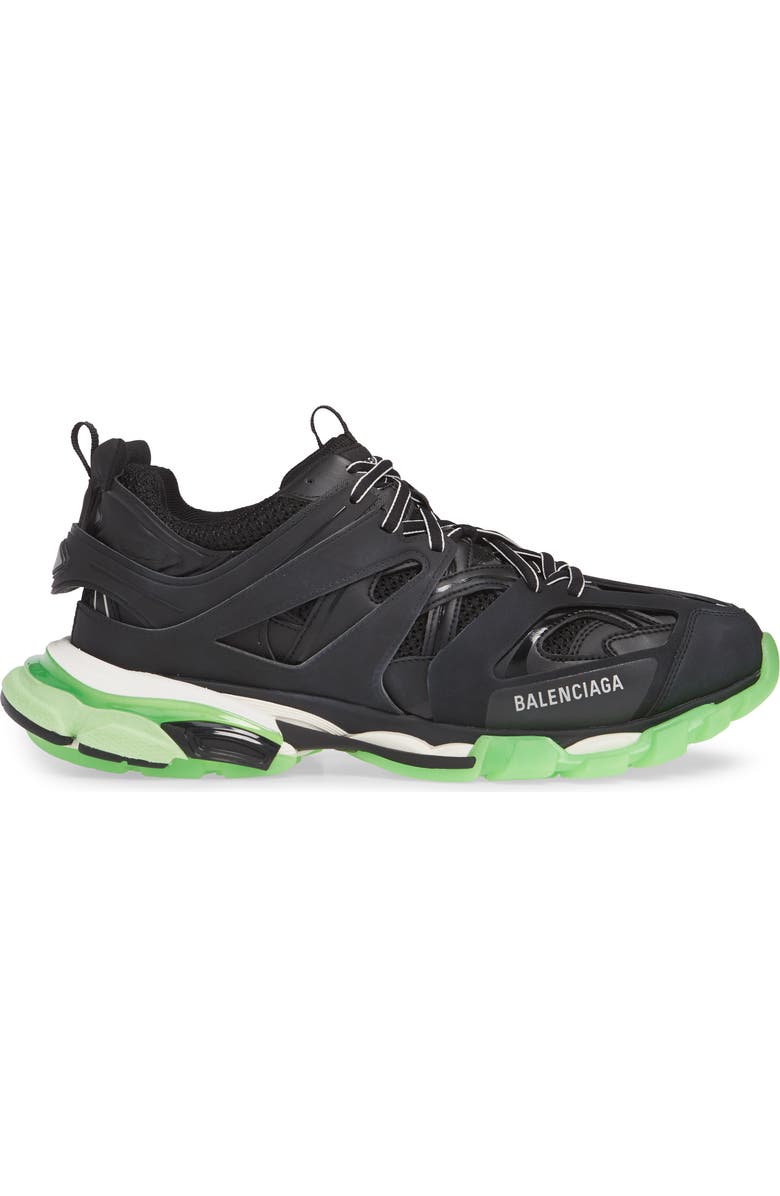 Balenciaga Track Glow in the Dark Sneaker, Alternate, color,
