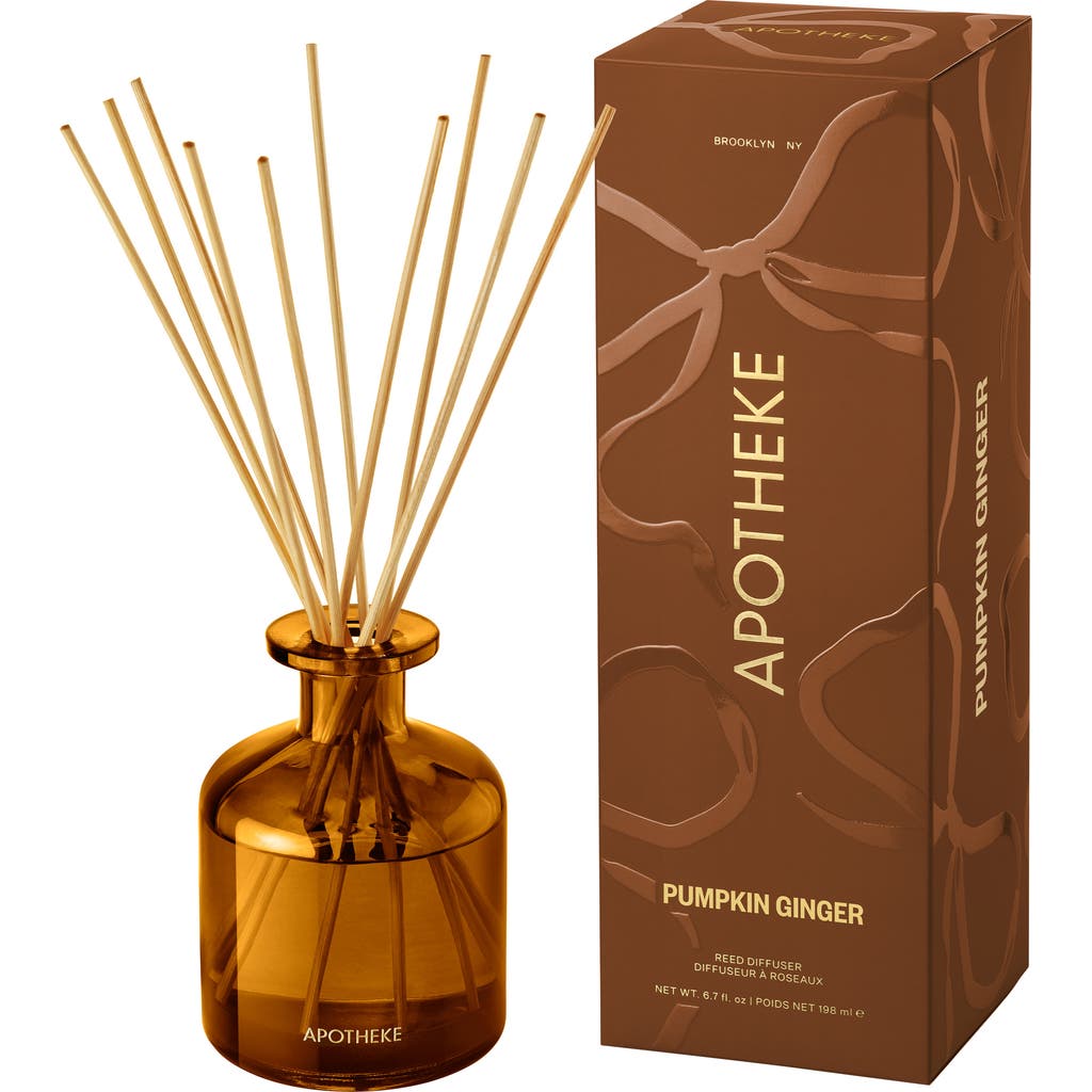 Apotheke Pumpkin Ginger Reed Diffuser In Gray