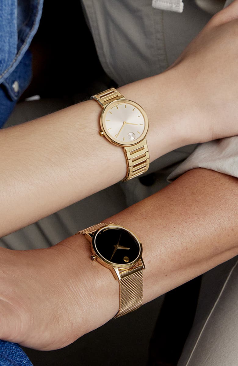 Movado Horizon Bracelet Watch, 34mm, Alternate, color,