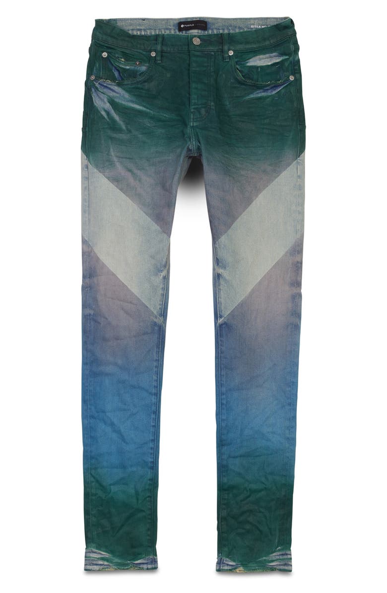 PURPLE BRAND Gradient Skinny Jeans, Alternate, color,