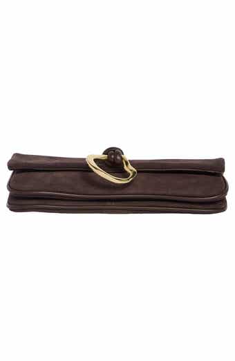 Suede Flap Shoulder Bag