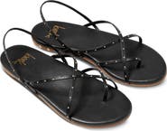 Beek <p>Palila Studded Leather Slingback Sandal (Women)</p>