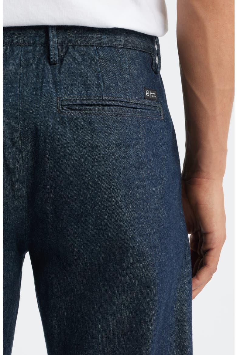 Archie Straight Leg Selvedge Trouser Jeans, Alternate, color, CARLSON