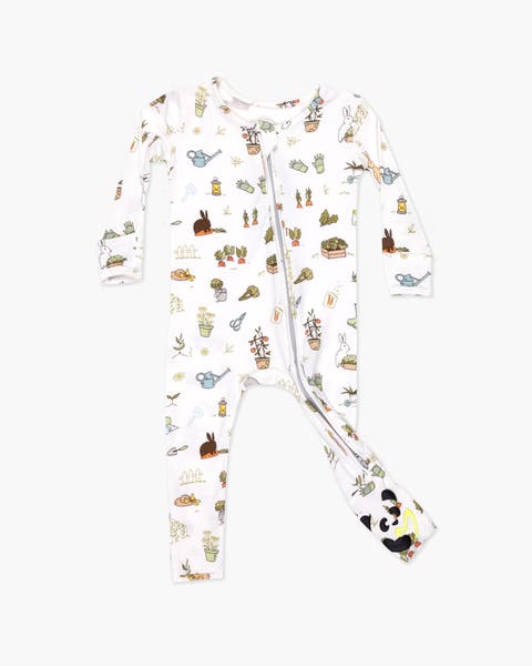 Baby Bunny Garden Convertible Footie