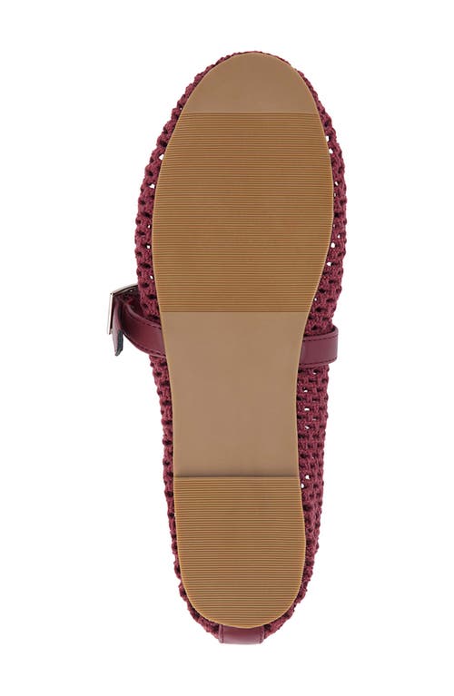 Coconuts By Matisse Nolita Mary Jane Flat In Red