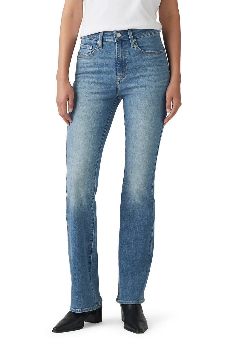 725™ High Waist Bootcut Jeans, Main, color, ETERNAL INDIGO MID