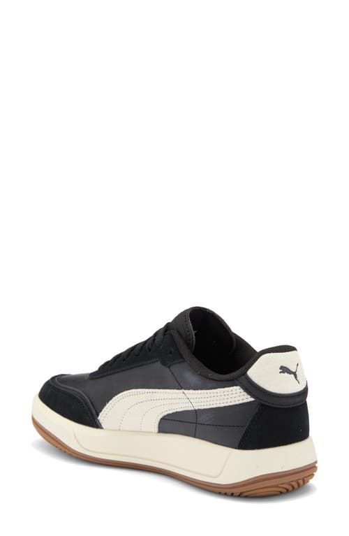 Puma Club Pearl Trainer Sneaker In  Black-alpine Snow
