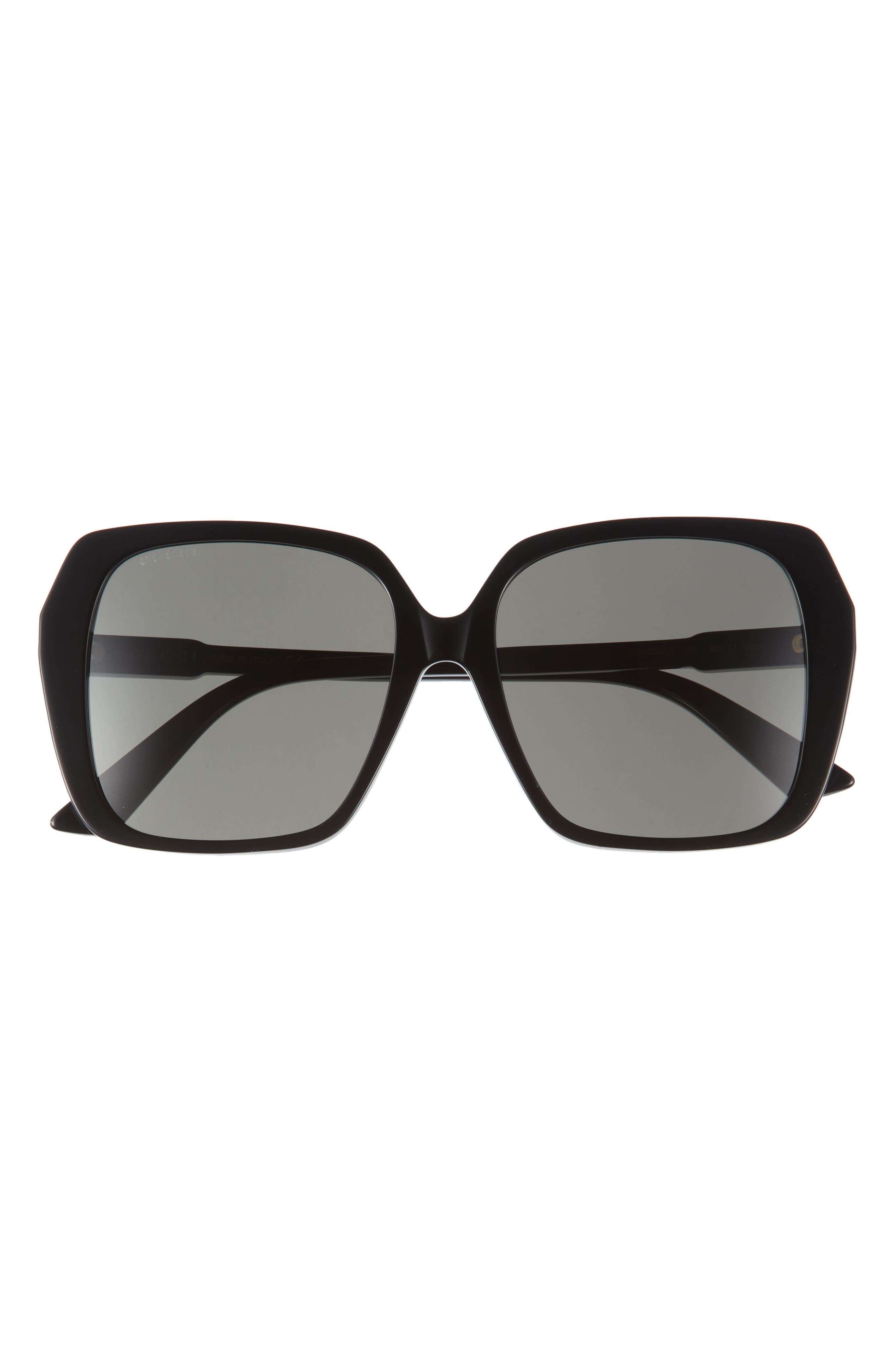 Gucci 56mm Oversize Square Sunglasses