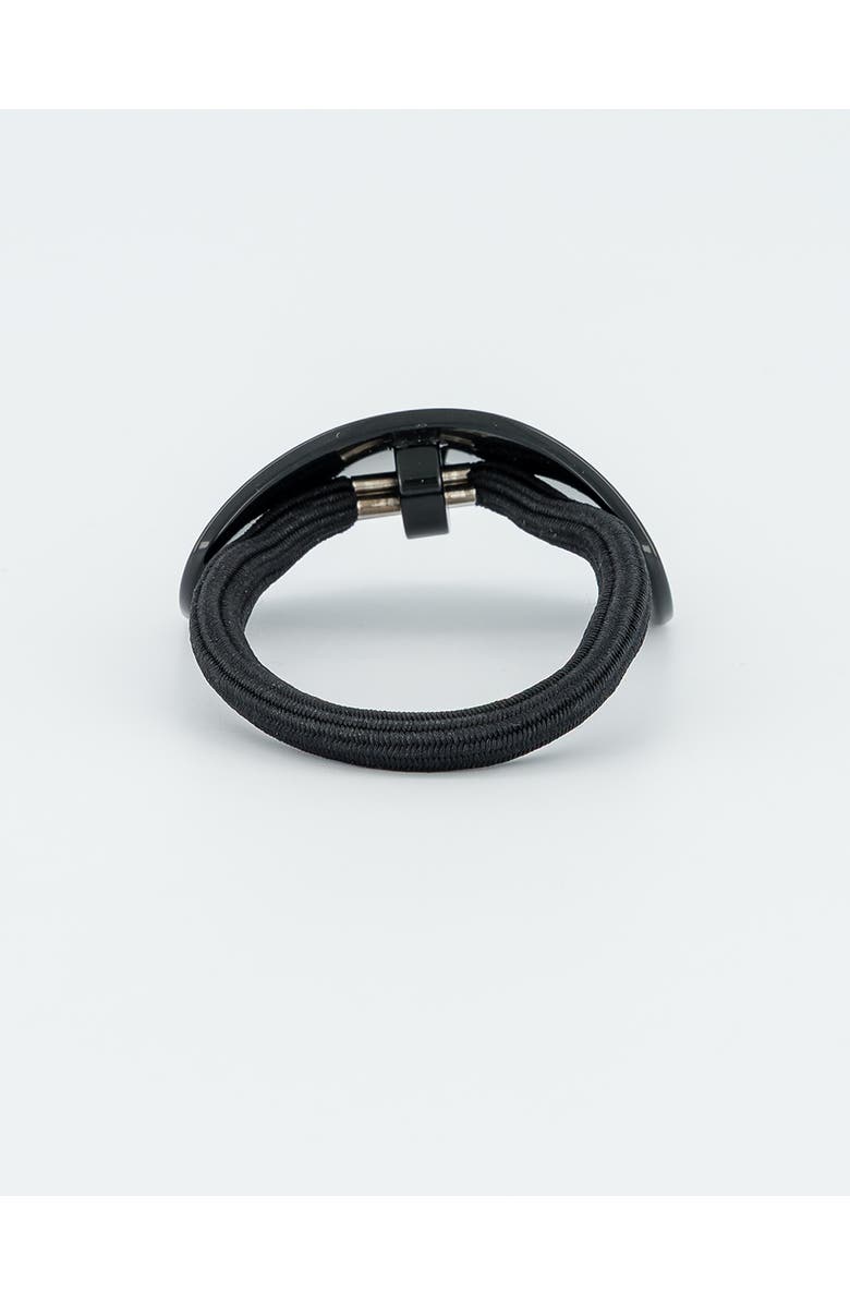 Alexandre de Paris La Fayette Acetate Hair Tie, Alternate, color, Beige