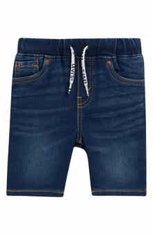 Levi's ® Kids' Distressed Dobby Skinny Shorts