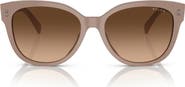 RALPH RA5305U 56mm Gradient Cat Eye Sunglasses