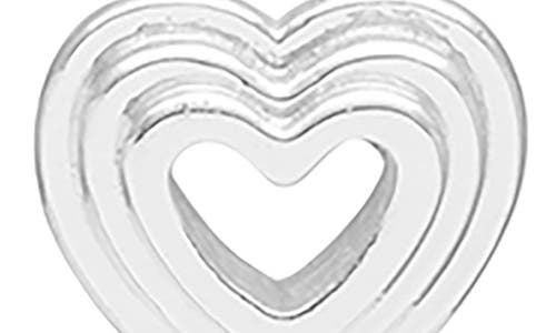 Estella Bartlett Layered Heart Stud Earrings