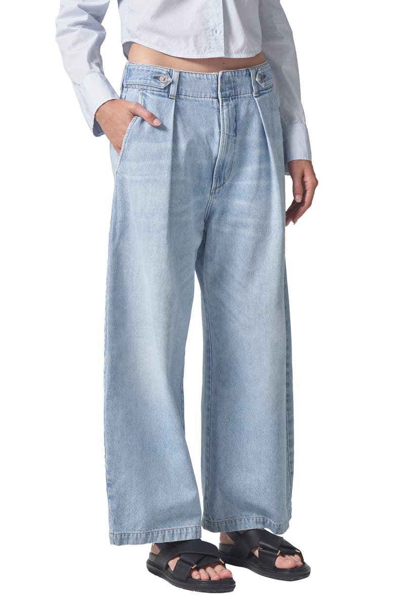 Citizens of Humanity Payton High Waist Cotton Wide Leg Trouser Jeans, Main, color, Storyteller