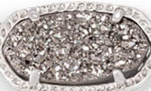 Kendra Scott Elisa Pendant Necklace In Gray