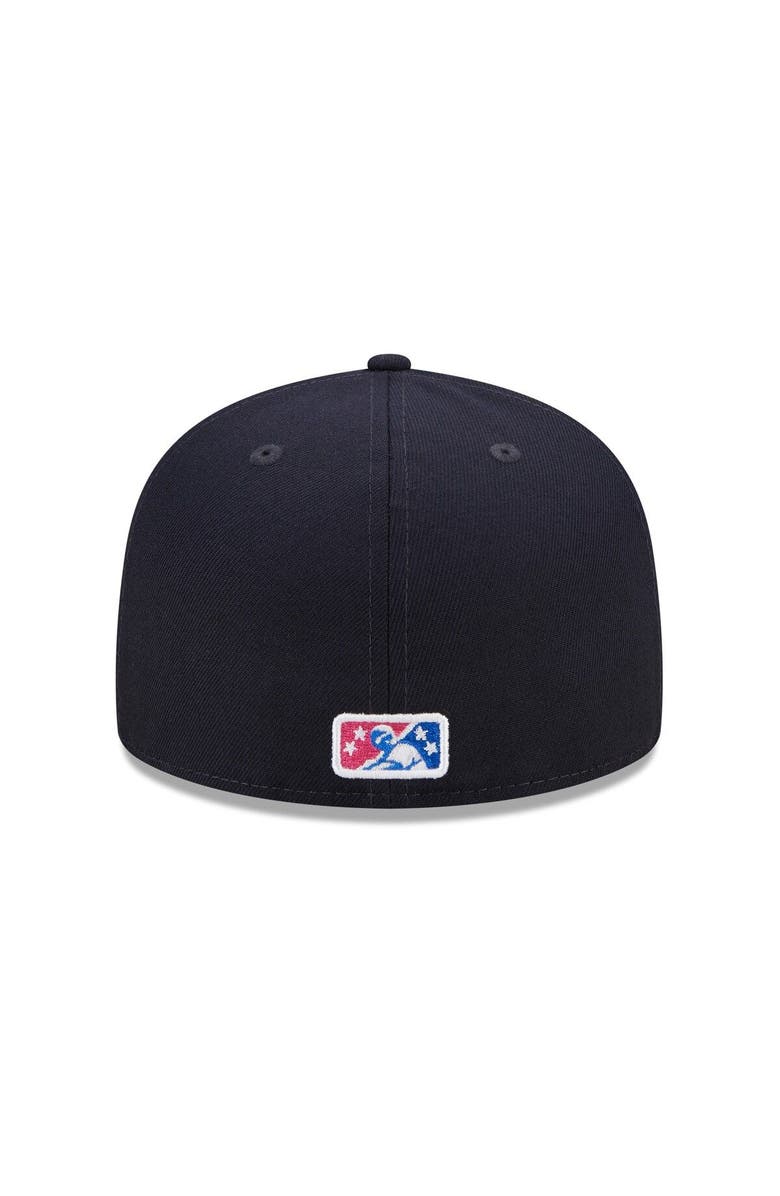 New Era Men's New Era Navy Scranton Wilkes-Barre RailRiders Marvel x Minor League 59FIFTY Fitted Hat, Alternate, color, 