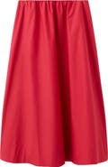 MANGO Cotton Midi Skirt