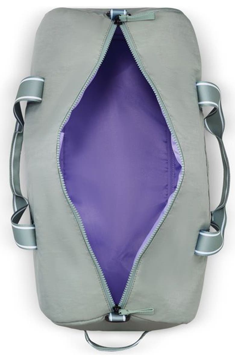 Florence by Mills 2 Piece Set - Spin Me Away Expandable 20" Carry-On Spinner & Sweet Escape Duffel, Alternate, color, Sage Green