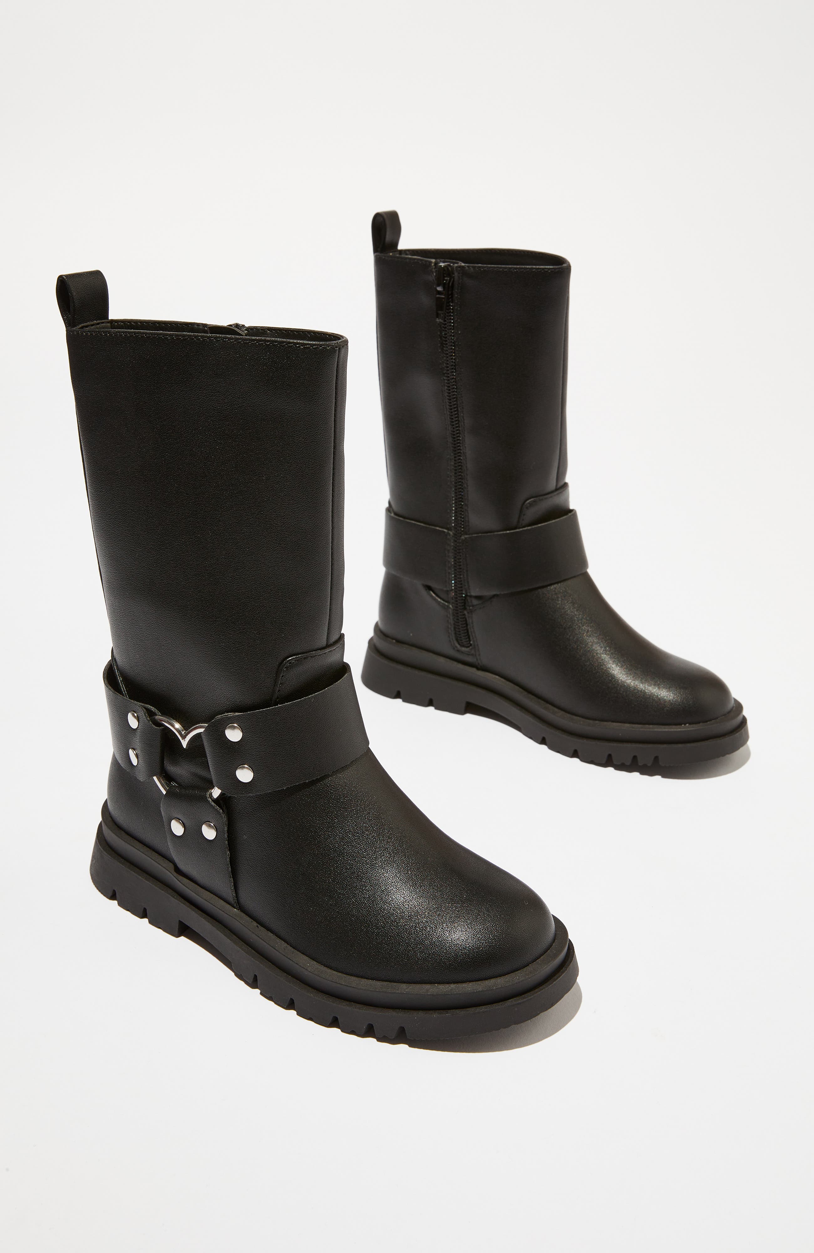 Cotton On Kids Kid's Betty Biker Boot, Alternate, color, 