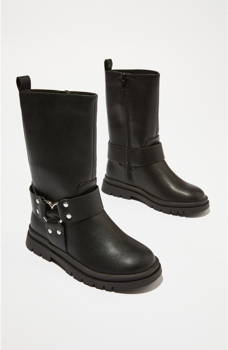 Cotton On Kids Kid's Betty Biker Boot, Alternate, color,