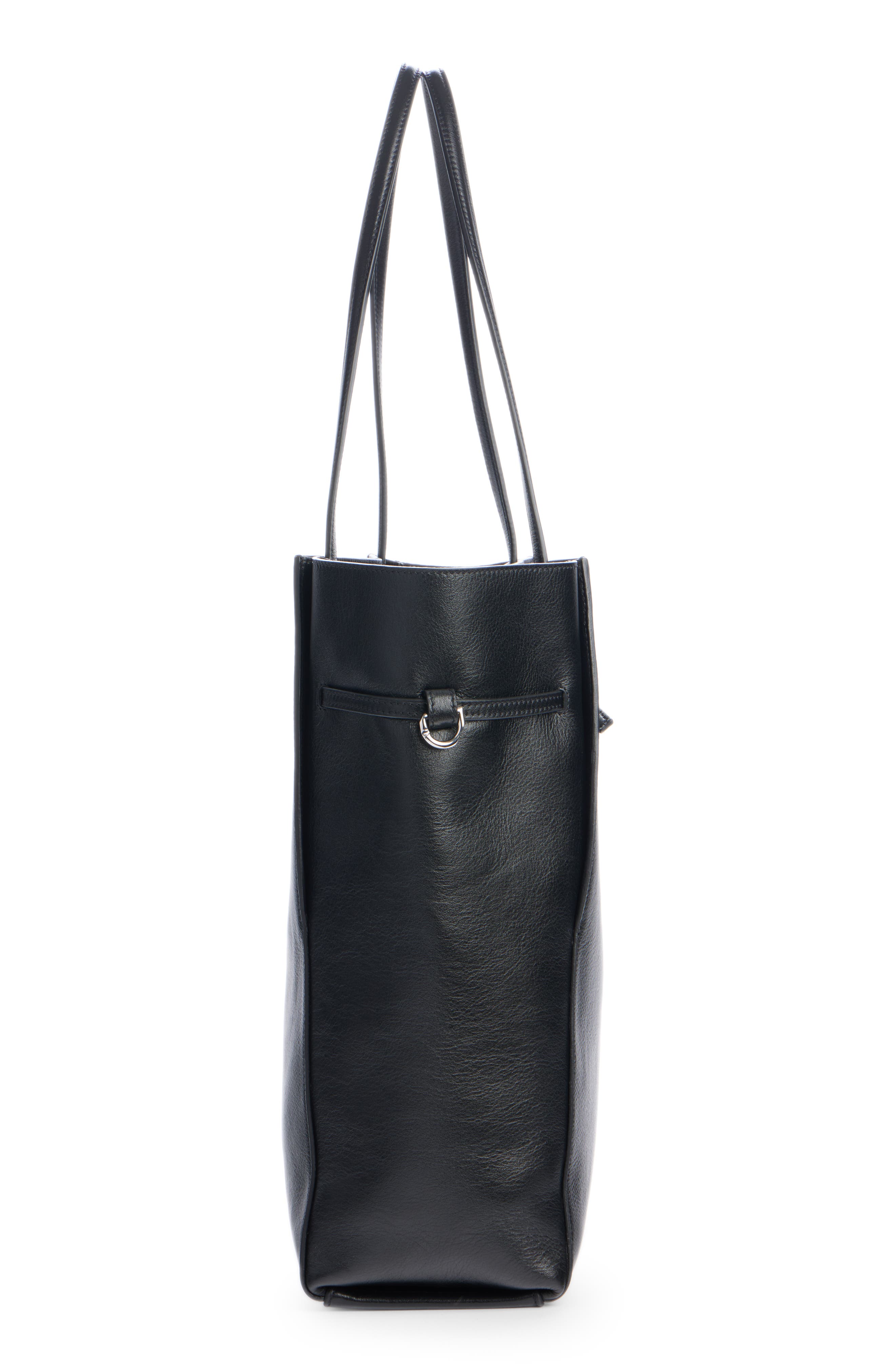 Givenchy Medium Voyou Belted Leather Tote, Alternate, color, 