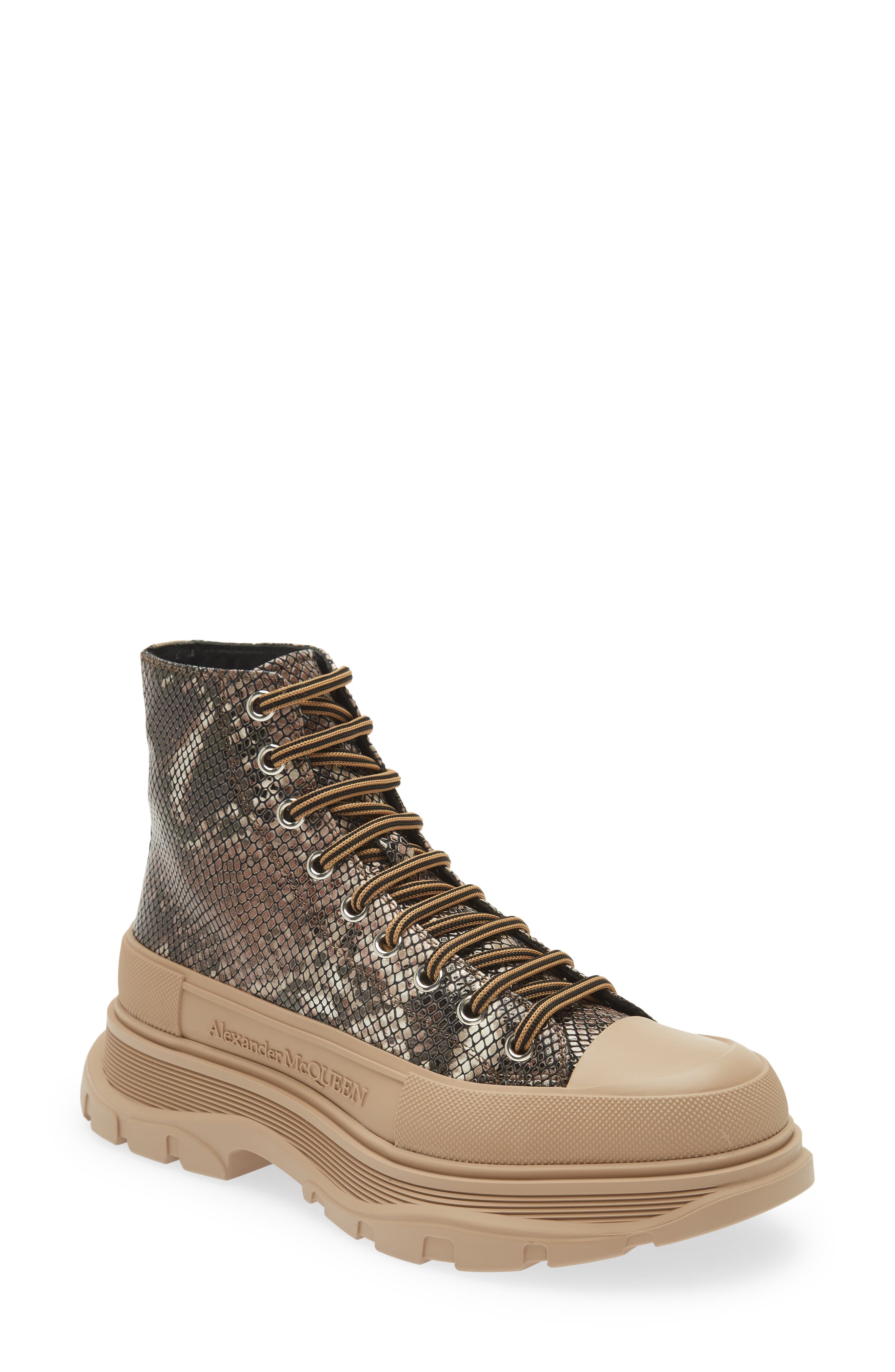 McQueen Alexander McQueen Tread Slick High Top Sneaker, Main, color, 