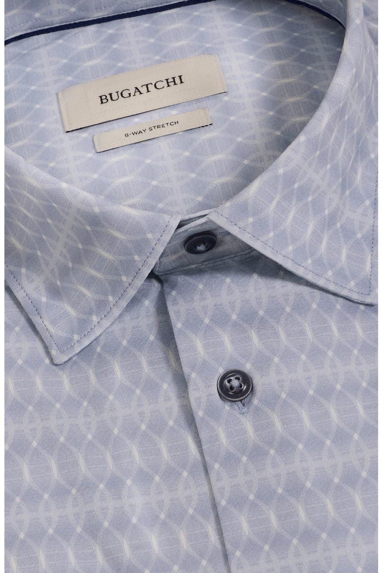James OoohCotton® Print Button-Up Shirt, Alternate, color, AIR BLUE