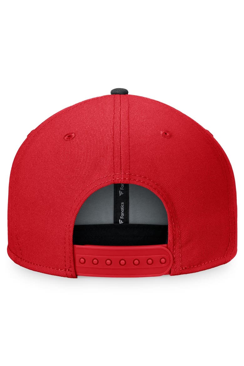 Men's Fanatics Branded Red/Black Toronto FC Downtown Snapback Hat, Alternate, color, Red