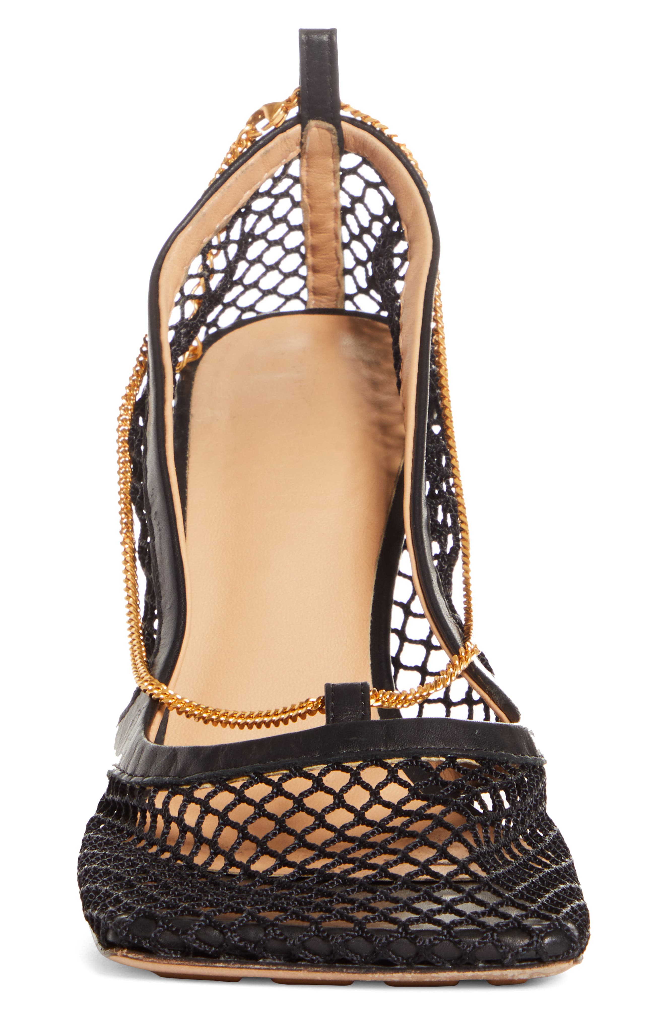 Décolleté Stretch Pump, Alternate, color, BLACK