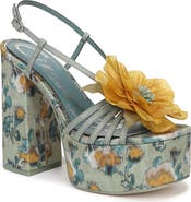 Circus NY by Sam Edelman Siena Flower Platform Slingback Sandal