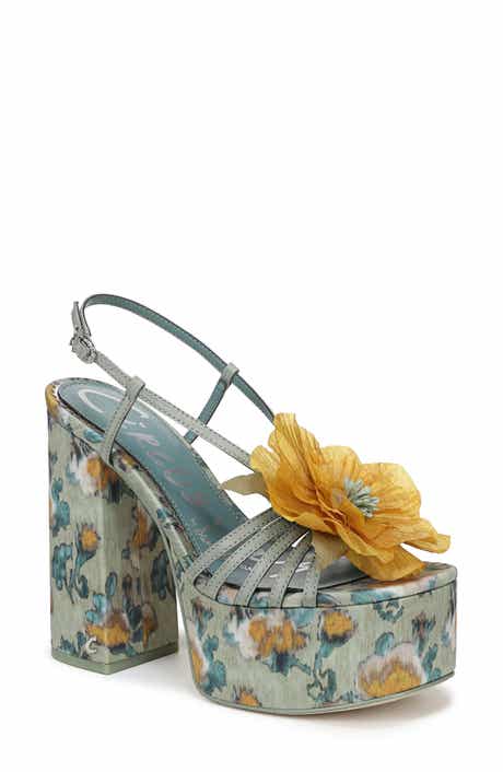 Circus NY by Sam Edelman Siena Flower Platform Slingback Sandal