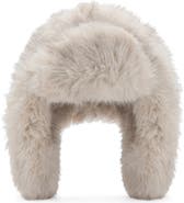 MANGO Faux Fur Trapper Hat