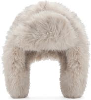 MANGO Faux Fur Trapper Hat