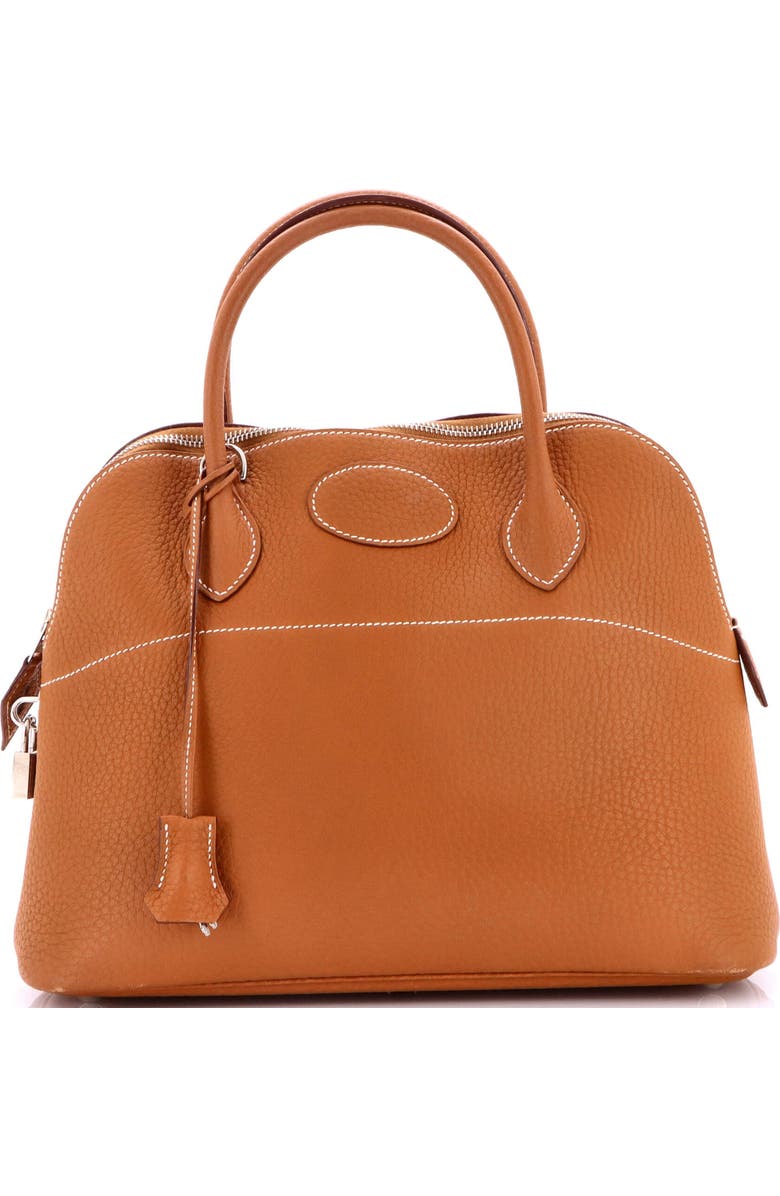 Pre-Owned Hermes Bolide Bag Fjord 31, Main, color, Gold