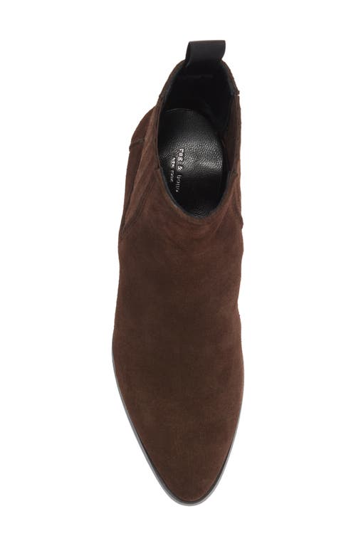 Rag & Bone Rylee Pointed Toe Bootie In Brown