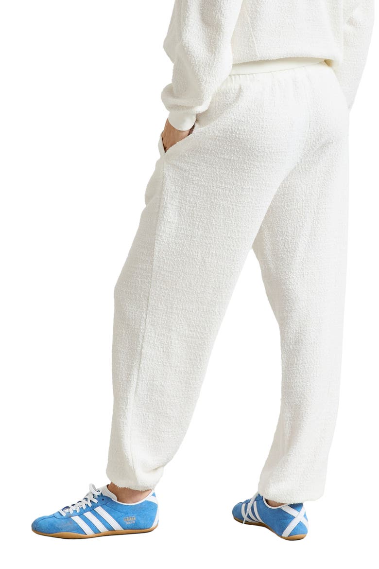 The Dina Boucle Lounge Pant, Main, color, Ivory