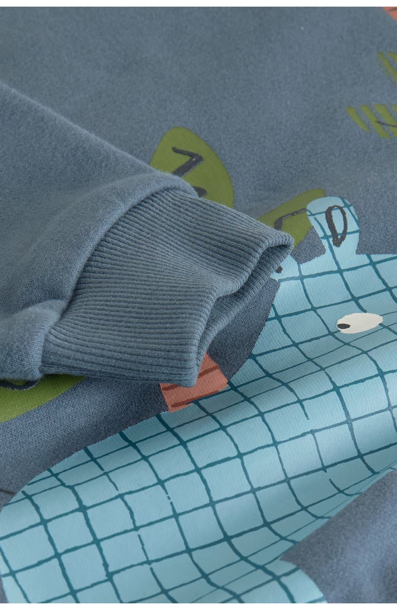 NEXT Kids
Safari Cotton Blend Sweatshirt
Joggers Set, Alternate, color, Blue