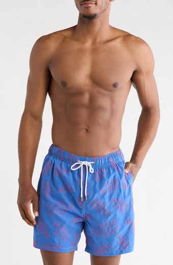 Vintage Summer Endless Summer Embroidered Swim Shorts