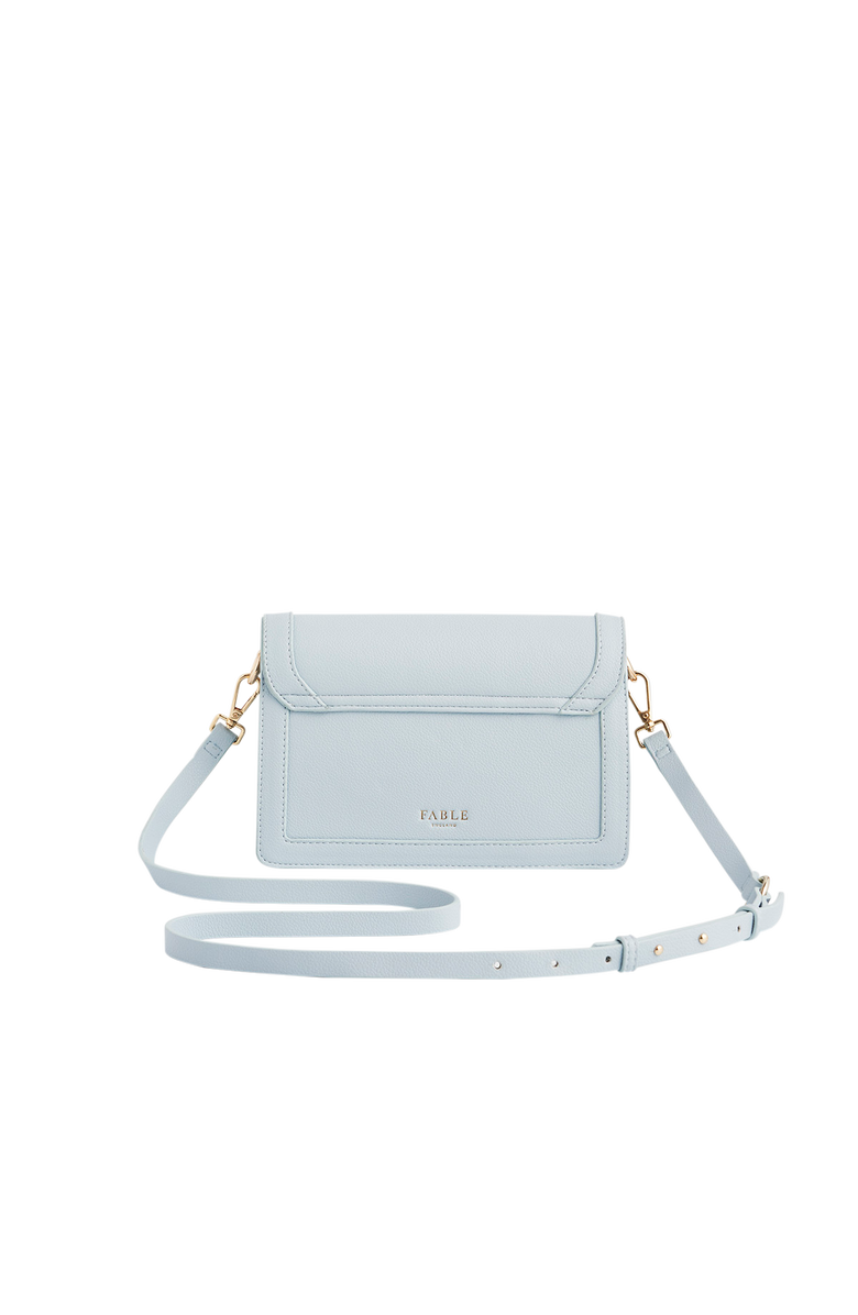 Fable England Bird Embroidered Foldover Purse, Alternate, color, Light/Pastel Blue