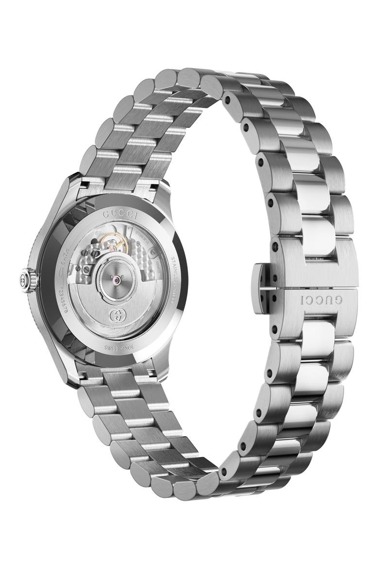 G-Timeless Automatic Bracelet Watch, 40mm, Alternate, color, NO COLOR
