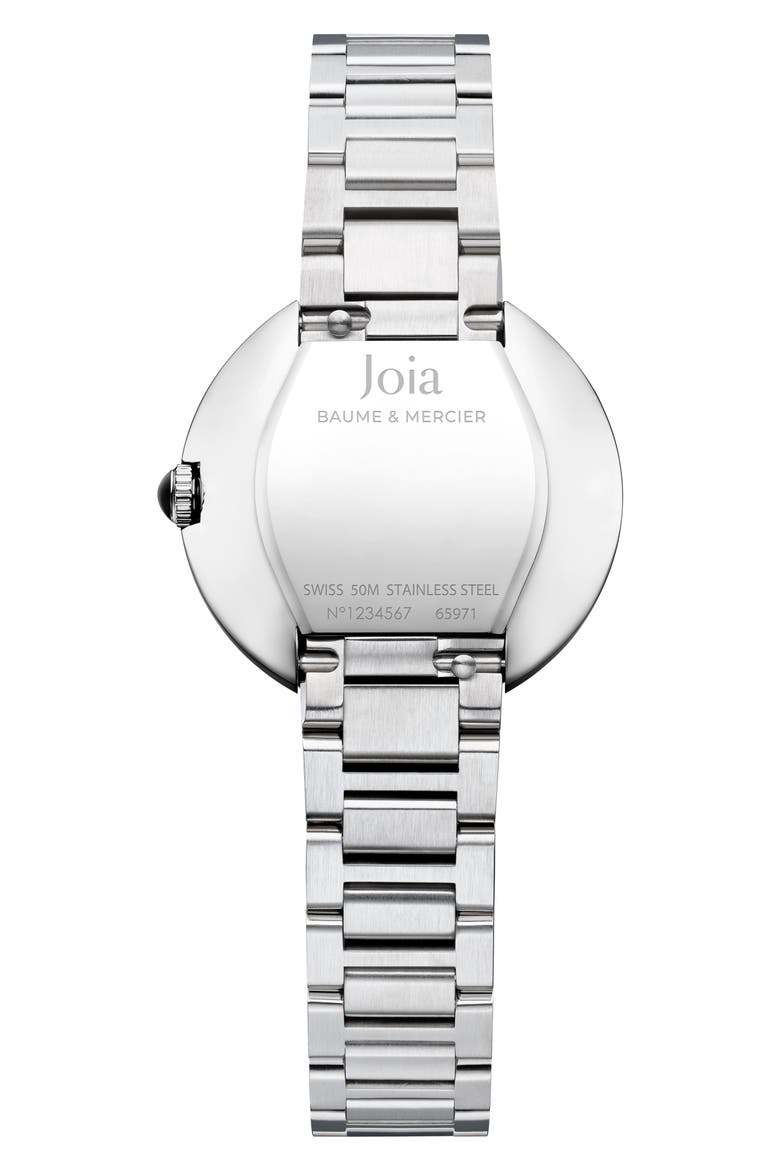 Joia de Baume & Mercier Bracelet Watch, 28mm, Alternate, color, SILVER
