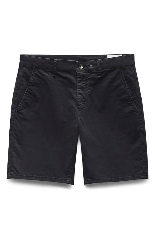 Rag & Bone Men's Perry Stretch Twill Shorts In Black