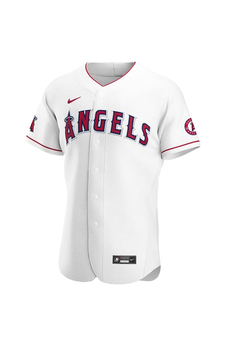 Nike Men's Nike White Los Angeles Angels Home Authentic Team Jersey, Alternate, color, White
