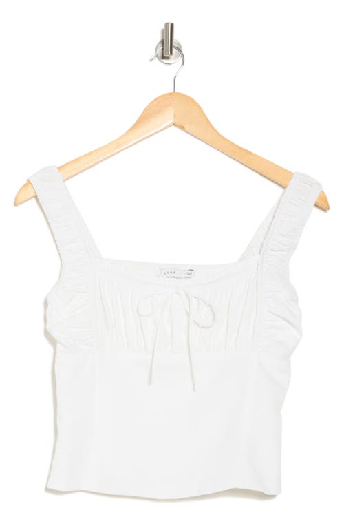 Lush Smocked Bow Tank
