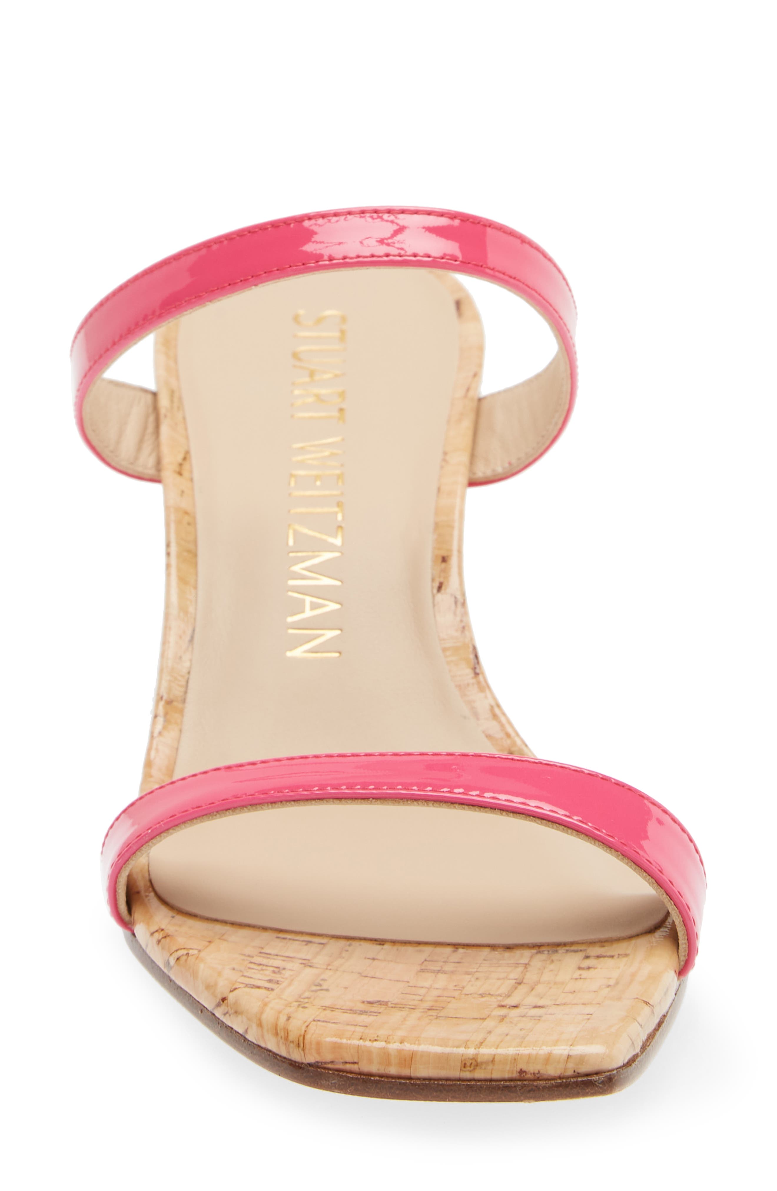 Aleena Wedge Slide Sandal, Alternate, color, MAGENTA