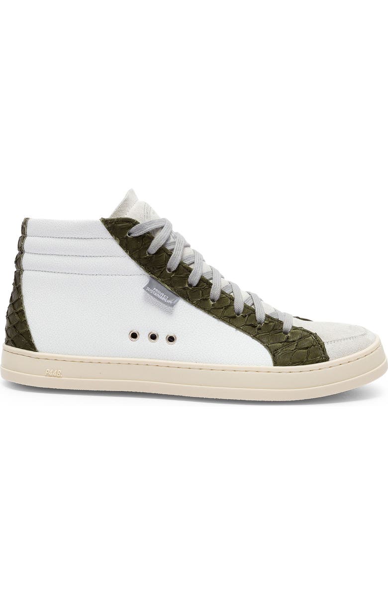 P448 Project Sustainability Skate High Top Sneaker, Alternate, color,