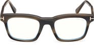 TOM FORD 51mm Square Optical Glasses
