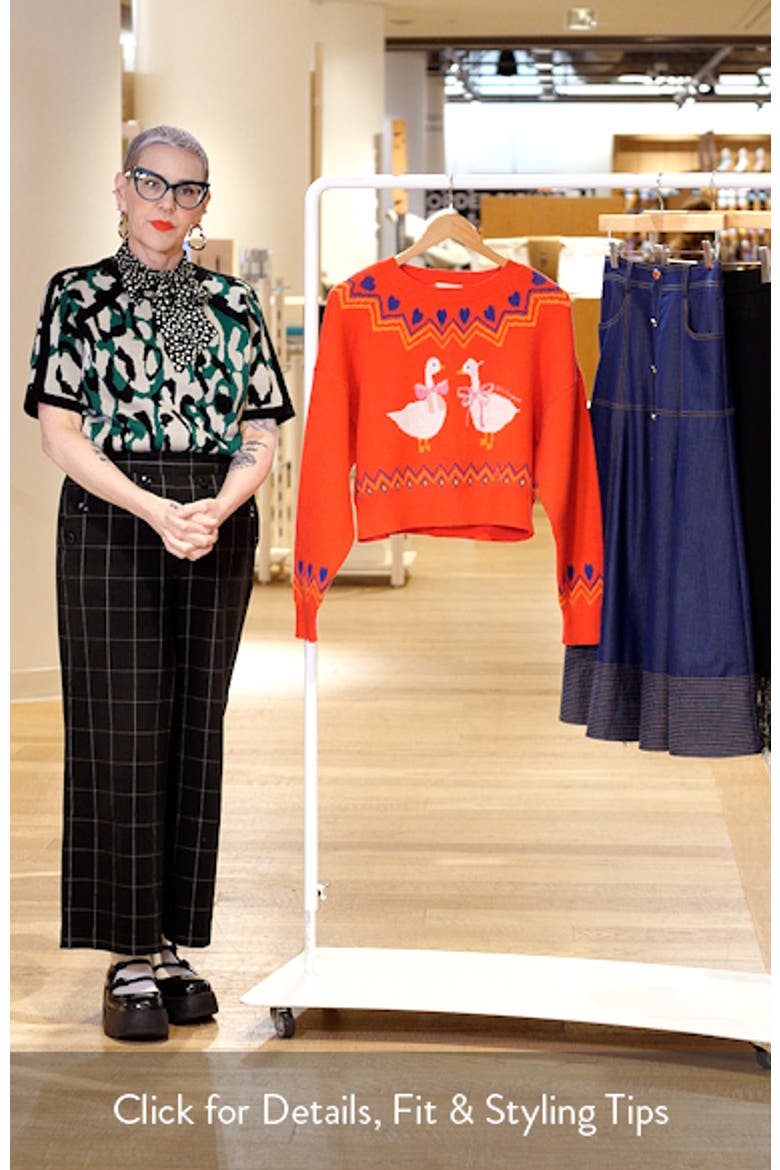 Neve Jacquard Sweater video