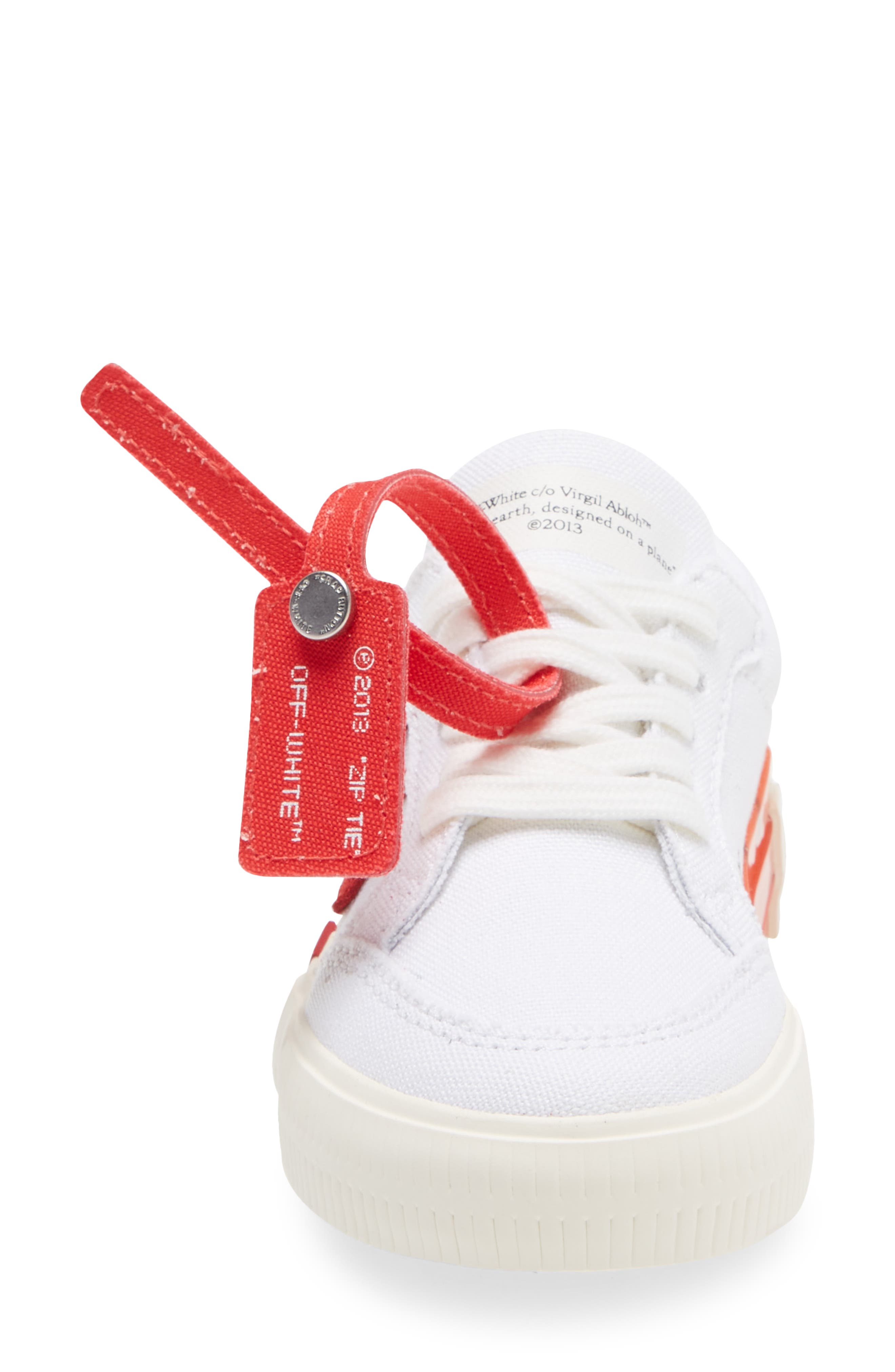 Off-White Kids' Vulcanized Low Top Sneaker, Alternate, color, 