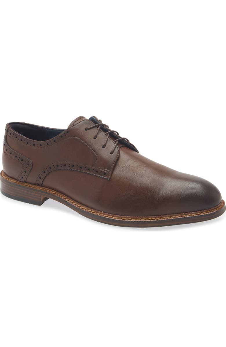 Steve Madden Perrin Lace-Up Derby, Main, color, Brown