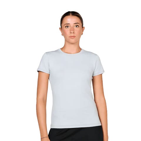 UV Colors Short Sleeve Womens Tennis Shirt